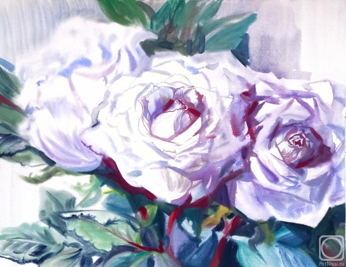 Mikhalskaya Katya. Morning of White Roses