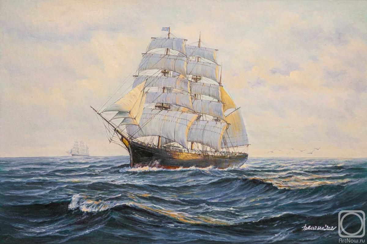 Lagno Daria. White sails