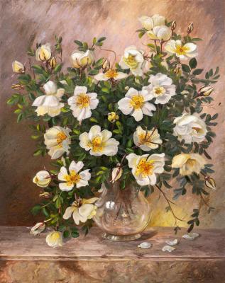 Wild roses. Ivanov Vladimir