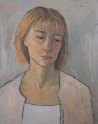 Portrait of Katya. Illarionova-Komarova Elena