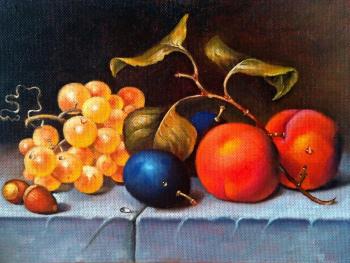 Still life with peaches (Preyer I). Orlov Ilya