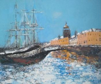Quay (Views Of The City). Zhukoff Fedor