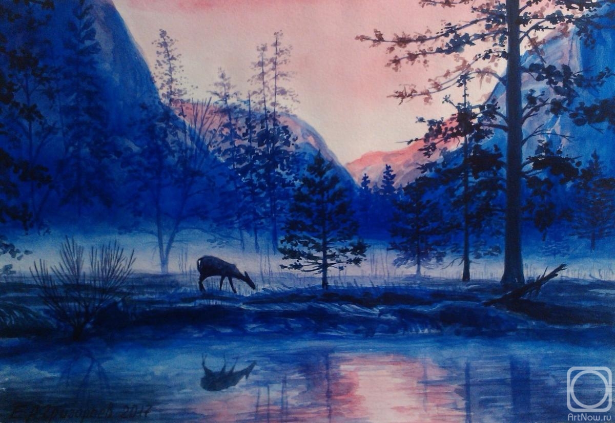 Grigorev Evgeniy. Mountain landscape