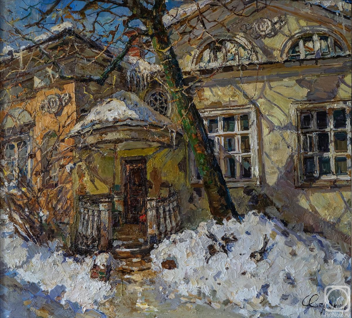 Sorokina Olga. The estate of the architect Kuznetsov. Mansurovsky Pereulok