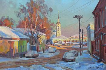 Картина «Зима в Боровске»