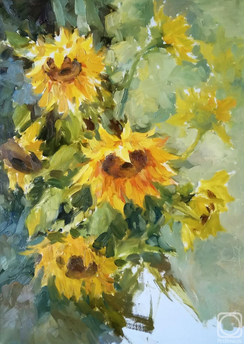 Aleksandrov Aleksandr. Sunflowers