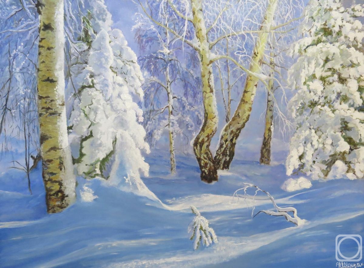 Tsygankov Alexander. The silence of the winter forest