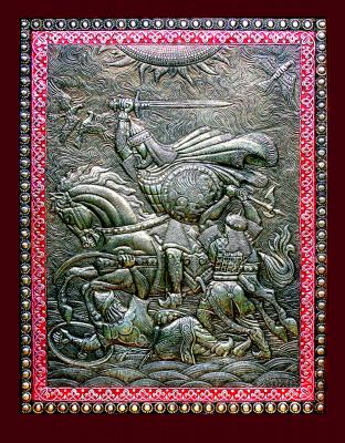 The Battle of Kulikovo. The fight (Ancient Rus). orozov Viktor