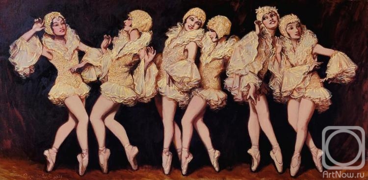 Simonova Olga. Dancers of the Silver Age