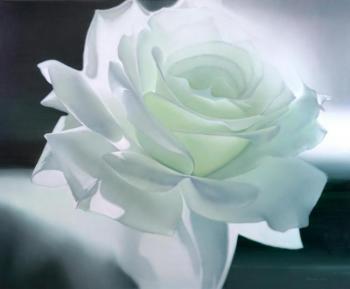 The other side of the moon (White Rose Painting). Grechina Anna