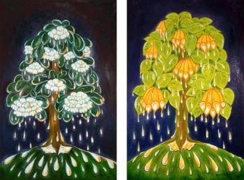 Two trees of Valinor (Laurelin). Razumova Lidia
