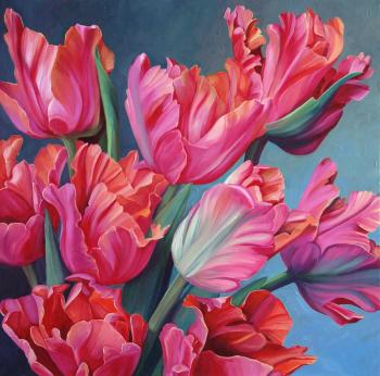 Pink tulips. Vestnikova Ekaterina