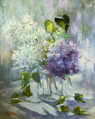 Lilac branch (Lilacs Branch). Zhuk Eleonora