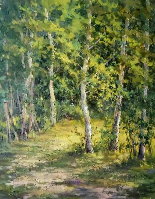 The sun in the forest. Aleksandrov Aleksandr
