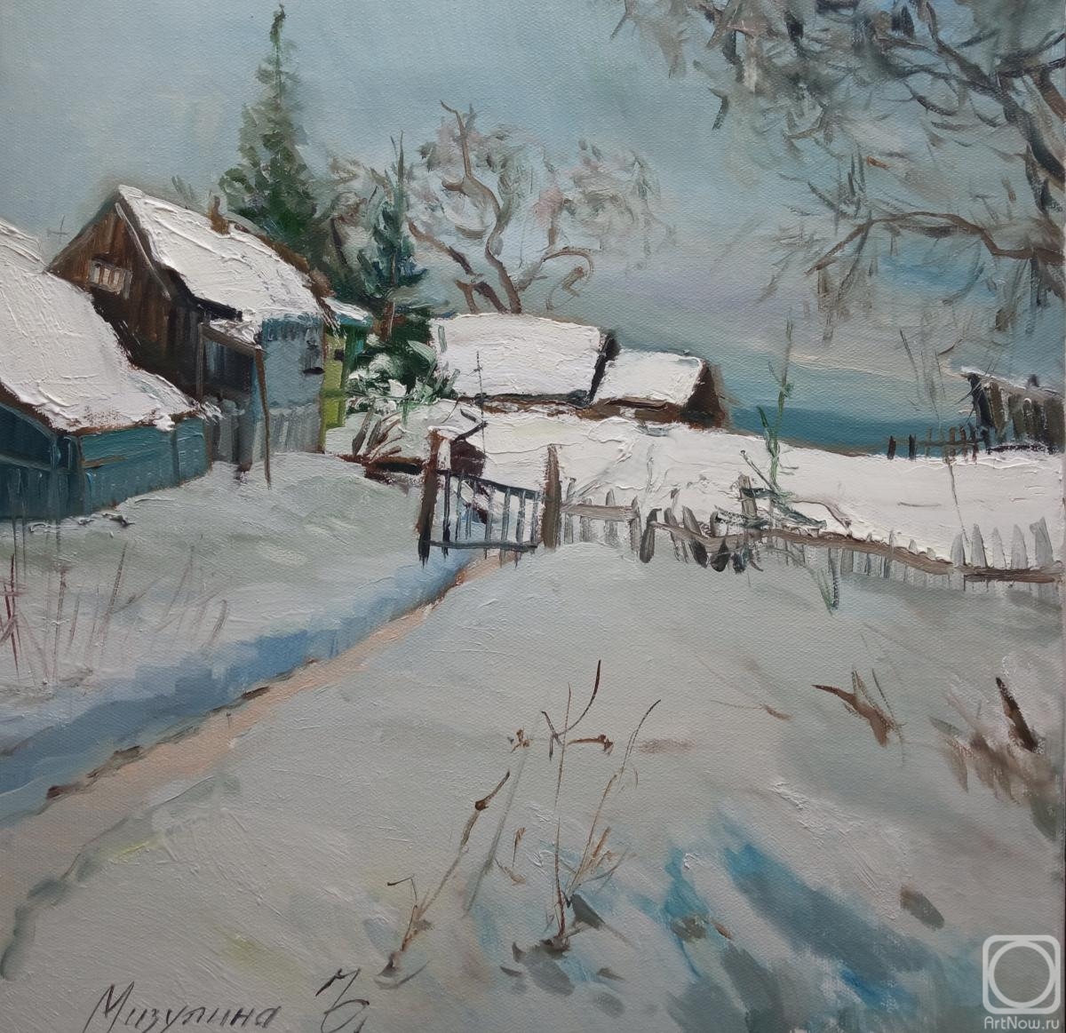 Mizulina Olga. January 3. Dubrovo Village