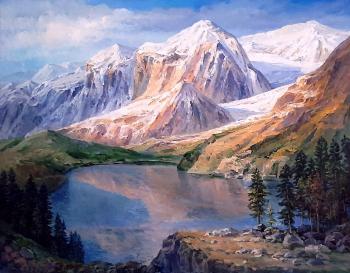 The Altai Republic. Shavlinskoe lake (Dali Mountain). Khon Andrey
