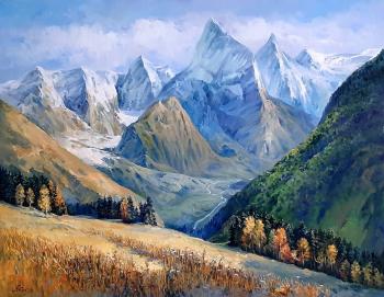 Gonachkhir. The beginning of autumn (Fall In Mountains). Khon Andrey