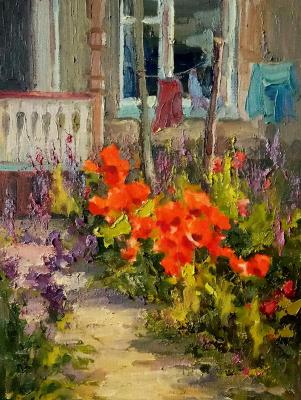 Time of the poppies (Landscape With Poppies). Aleksandrov Aleksandr