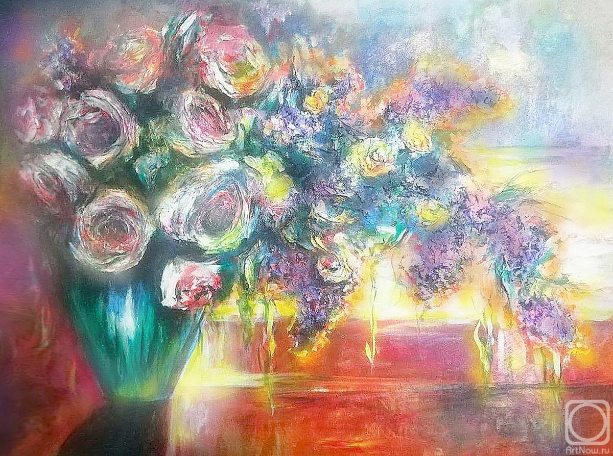 Dobrynina Kristina. Roses and lilacs