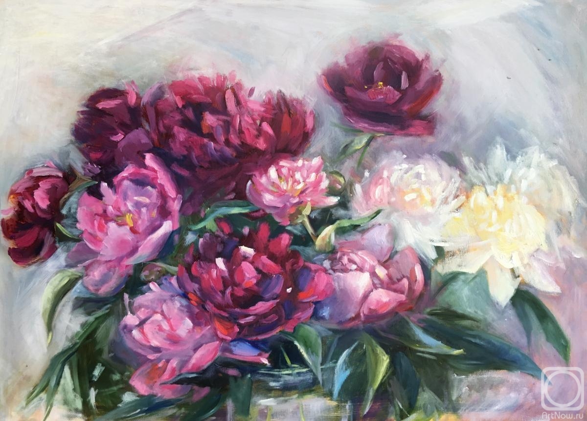 Drobot Aleksandra. Peonies