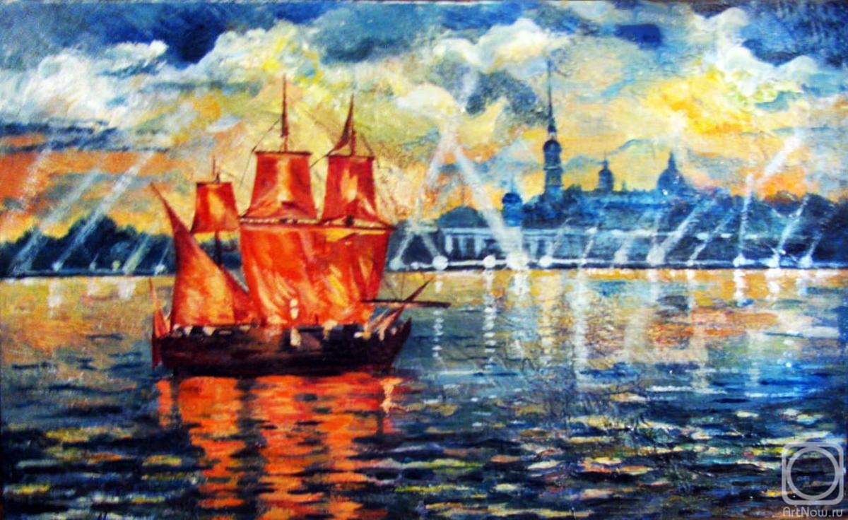 Sizova Elena. Scarlet sails