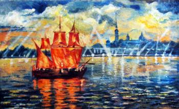 Scarlet sails. Sizova Elena