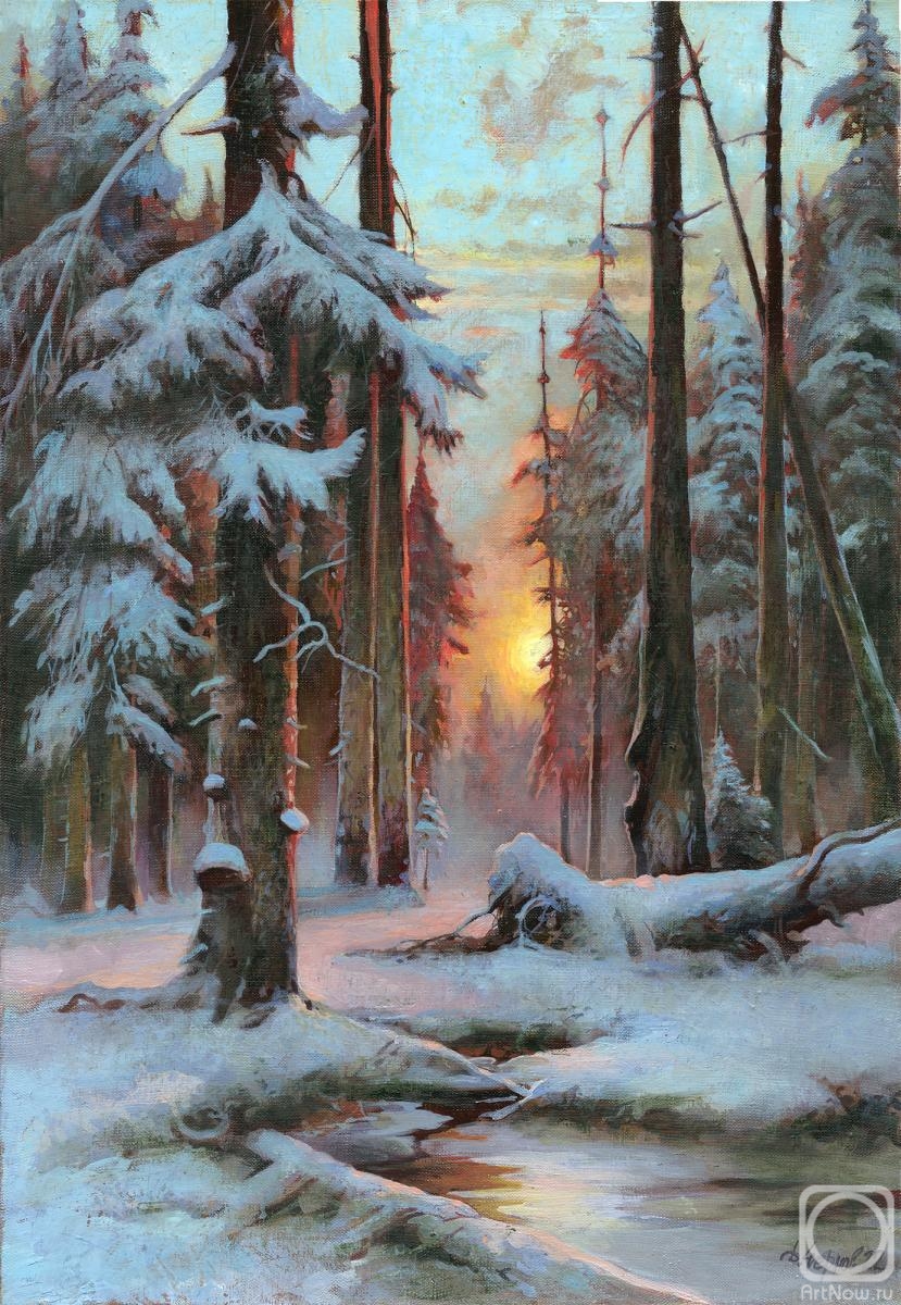 Chernov Denis. A Copy of Y Klever's Winter Forest