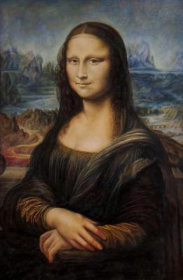 Portrait of Mrs. Lisa del Giocondo (Multi-Layer Painting). Vershinin Boris