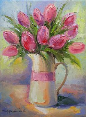 Pink tulips