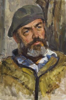 Portrait of the artist Morozov
