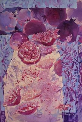 Pomegranate tale (Paintings With Lilac). Yampolskaya Natalya