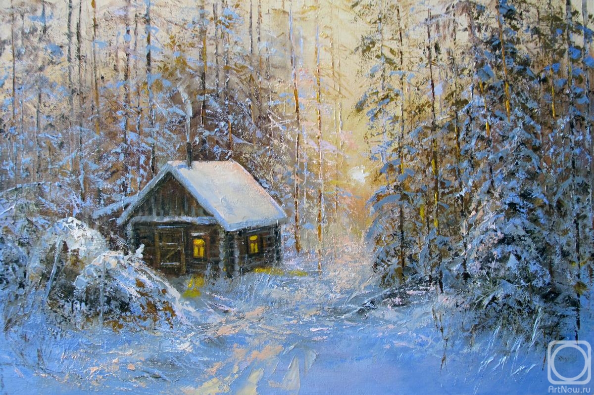 Popova Irina. In the winter forest
