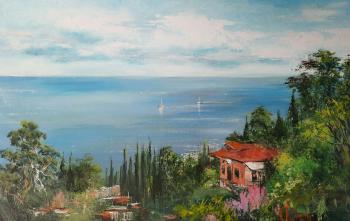 Abkhazia (Buy Oil Painting Nature). Lednev Alexsander