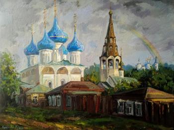 After the rain. Gorokhovets (Temples Of Russia). Gerasimova Natalia