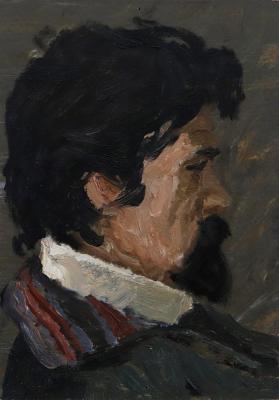 Portrait of the artist Turkov. Bulgakov Grigory