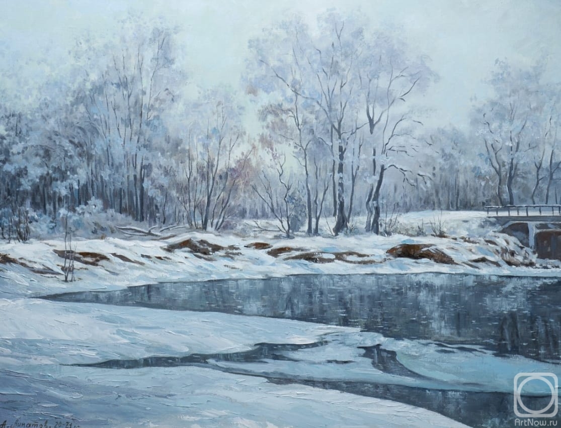 Lipatov Aleksandr. Bridge over the Kuban River