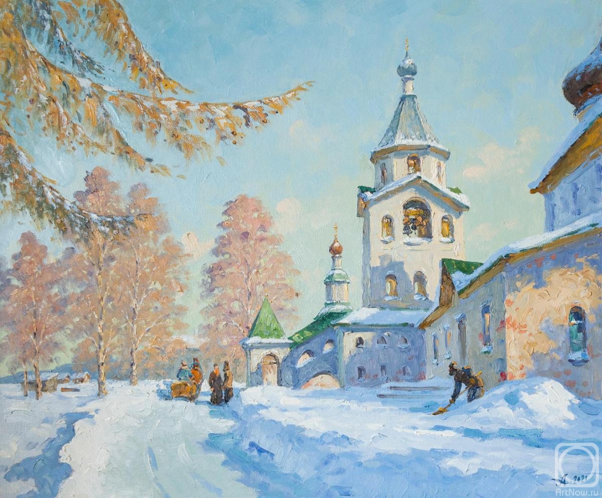 Alexandrovsky Alexander. Monastery Yard
