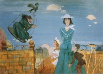 Mary and the Children (Mary Poppins). Kapralova Irina
