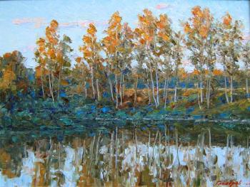 Autumn... At the calm water. Gaiderov Michail