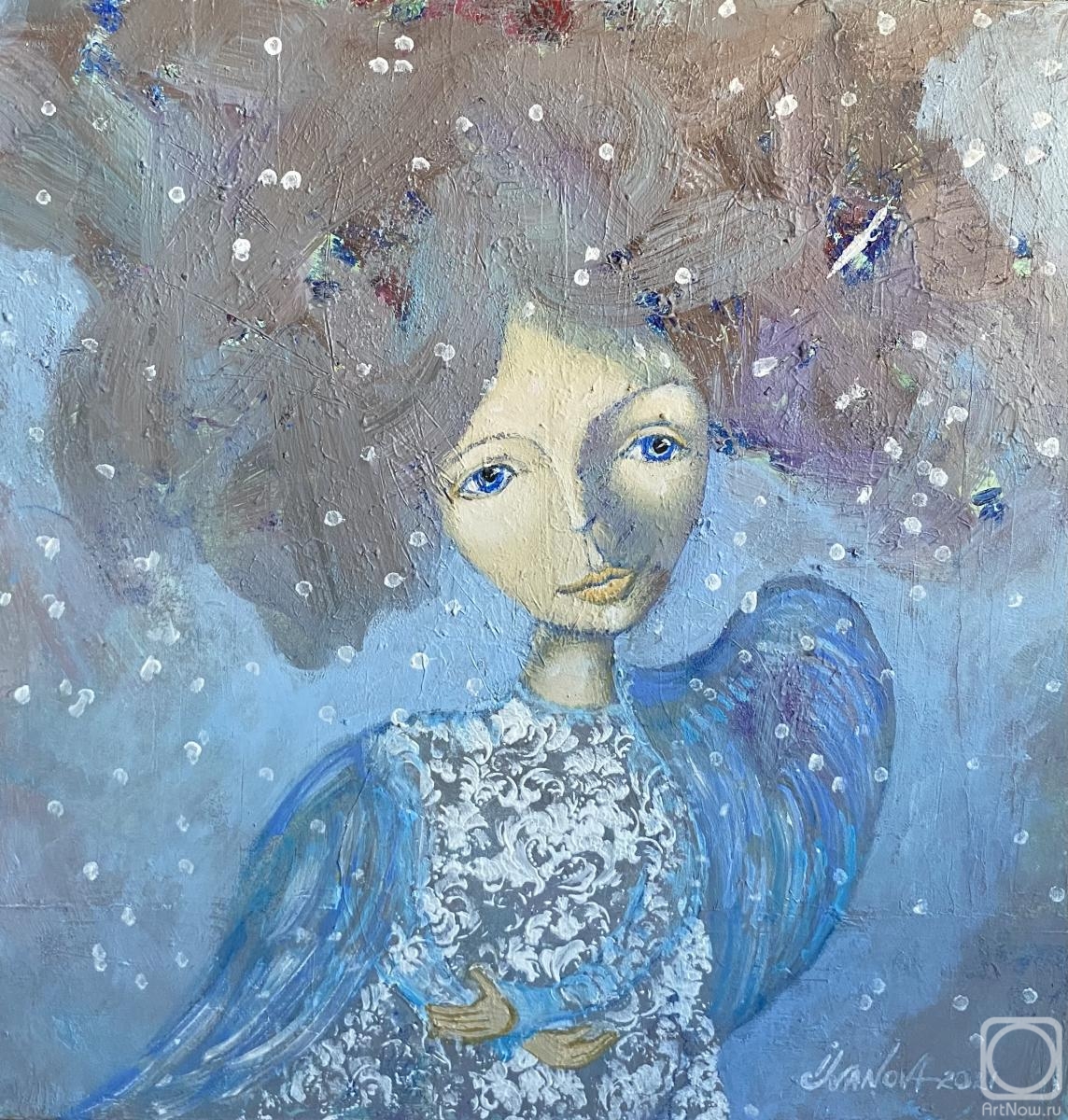 Ivanova Julia. First snow