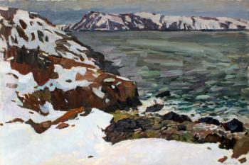 April on the Barents Sea. Zhukova Juliya