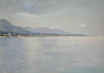 View of the coast of Northern Cyprus