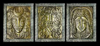 Archaic. Images of antiquity (triptych). 