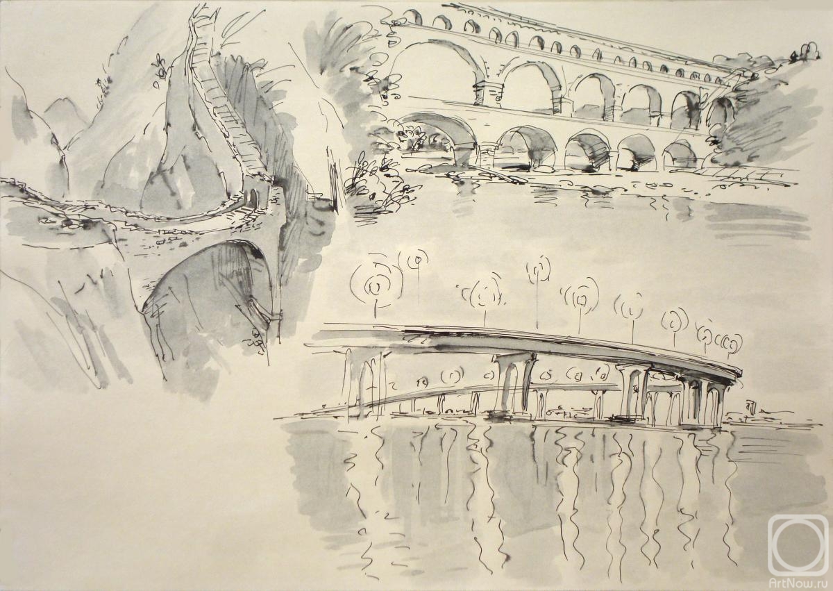 Miroshnikov Dmitriy. Graphic Sheet 1. Bridges