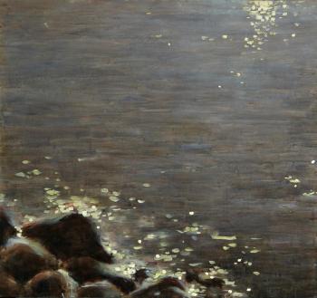Glare on the water. Miroshnikov Dmitriy