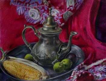 Moroccan Teapot. Khasanova Sofia