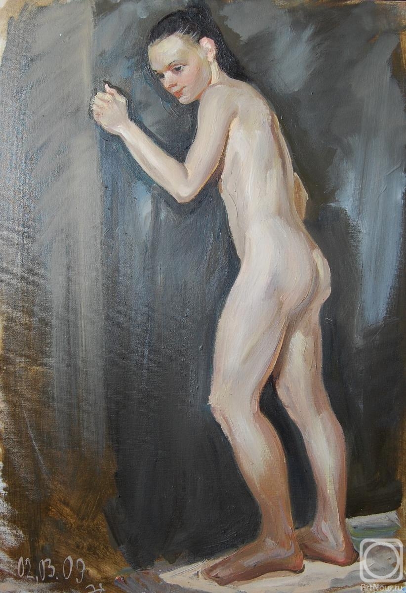 Dobrovolskaya Gayane. Standing Naked Girl