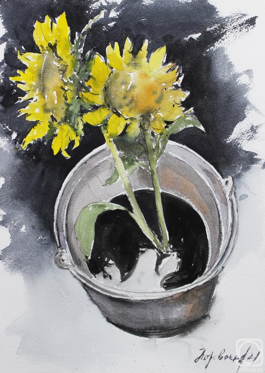 Petrovskaya Irina. Sunflowers