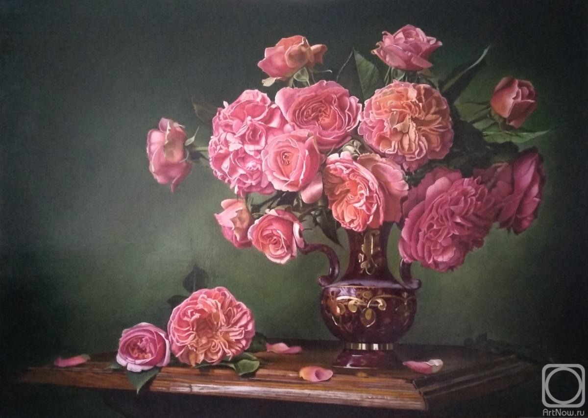 Zaharov Dmitriy. Flowers in a vase