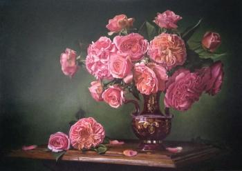 Flowers in a vase. Zaharov Dmitriy